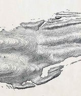 1891 Map of Isle Royale Lake Superior