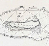 1891 Nautical Map of Belle Isle Lake Saint Clair