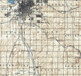 1897 Topo Map of Lincoln Nebraska Crete