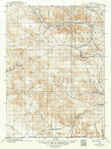 1899 Topo Map of Whistle Creek Nebraska Snake Creek