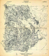 1907 Topo Map of Eastport Maine