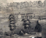 1835 Map of Cleveland Ohio and Environs