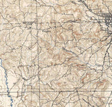 1914 Topo Map of Seale Alabama