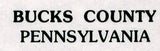 1981 Map of Bucks County Pennsylvania