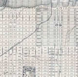 1871 Map of the city of Erie Pennsylvania