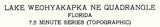 1952 Topo Map of Lake Weohyakapka Florida Quadrangle Lake Kissimmee