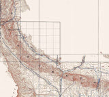 1906 Topo Map of Grand Hogback Colorado