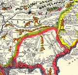 16th Century Map of America and Canada