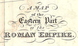 17th Century Map of the Eastern Part of the Roman Empire