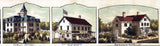 1887 Panoramic Map of Highlandville Massachusetts