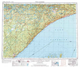 1954 Topo Map of Two Harbors Minnesota Lake Superior