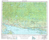 1961 Topo Map of Blind River Michigan Lake Huron