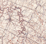 1906 Topo Map of Georgetown Kentucky Lexington Versailles