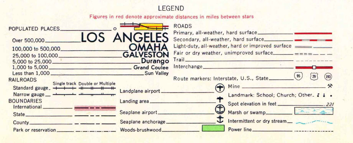 1954 Topo Map of Amarillo Texas Borger Pampa