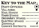 1914 Map of Wakulla County Florida