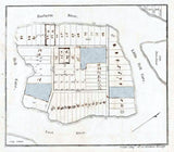 1834 Map of Great Barn Island New York