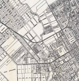 1887 Map of San Jose California