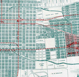 1896 Map of Stockton California