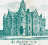 1896 Map of Stockton California