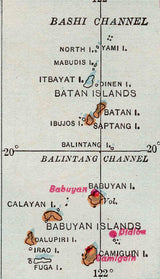 1914 Map of The Philippine Islands