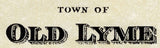 1868 Map of Old Lyme Rogers Lake Laysville Connecticut