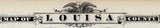 1875 Map of Louisa County Iowa