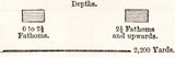1885 Map of Fall River Mount Hope Bay Massachusetts