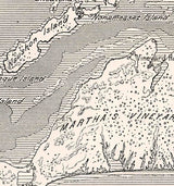 1885 Map of Marthas Vineyard Massachusetts