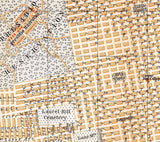 1899 Map of San Francisco Baedeker Map