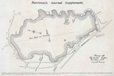 1890 Map of Webster Lake Franklin New Hampshire