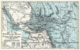 1890 Map of Glacial Lake Agassiz Manitoba Canada Showing Beaches Deltas