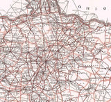 1900s Map of Mendenhalls Road Kentucky