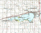 1985 Map of Clear Lake Iowa