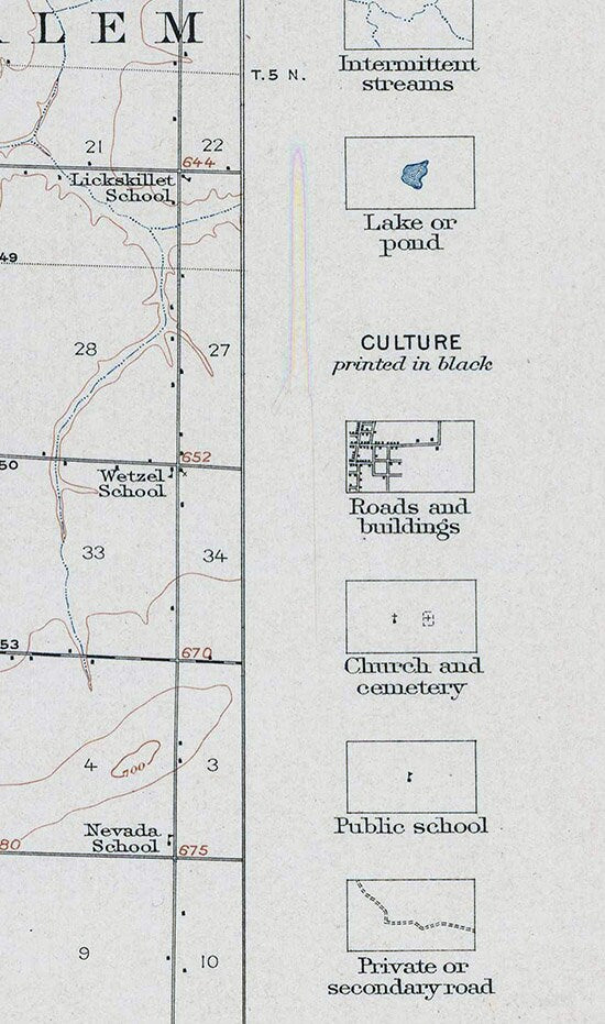 1916 Topo Map of Macomb Quadrangle Illinois