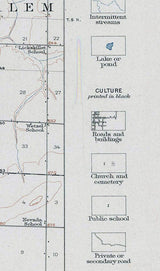 1916 Topo Map of Macomb Quadrangle Illinois