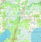 1970 Topo Map of Kimberly Quad Minnesota Altkin County