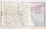 1871 Map of Newton Township Miami County Ohio