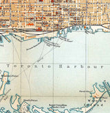 1907 Map of Toronto Canada