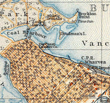 1907 Map of Vancouver Canada