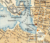 1907 Map of Victoria & Esquimalt Canada