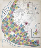 1893 Sanborn Map of Allegheny Pennsylvania