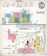 1896 Sanborn Map of Berwick Columbia County Pennsylvania