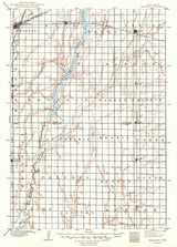 1895 Topo Map of Aberdeen South Dakota