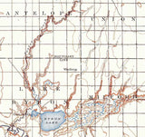 1895 Topo Map of Byron South Dakota