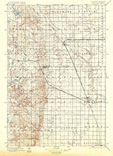 1896 Topo Map of Edgeley North Dakota