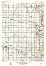 1897 Topo Map of Canton South Dakota