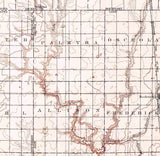 1899 Topo Map of Ellendale South Dakota