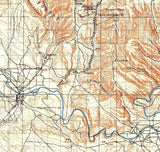 1902 Topo Map of Edgemont South Dakota