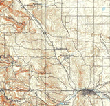 1903 Topo Map of Rapid South Dakota