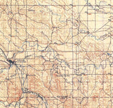 1907 Topo Map of Belle Fourche South Dakota